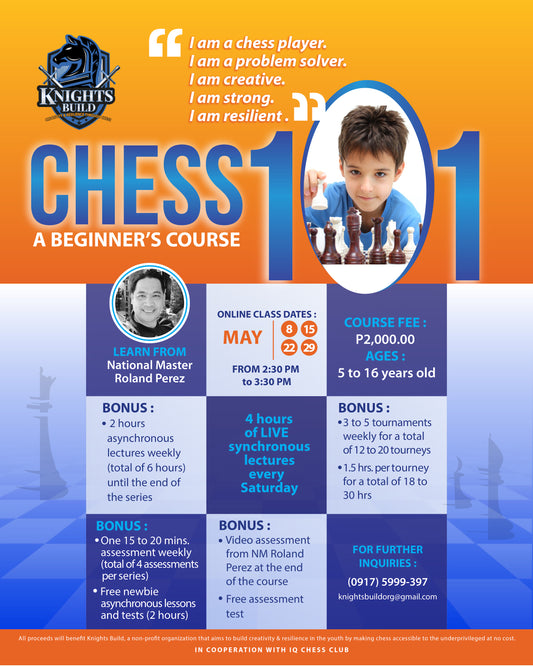 Chess Classes Conducted: Chess 101, Chess 102, No Stress Chess & Sip, Learn & Play Holiday Class